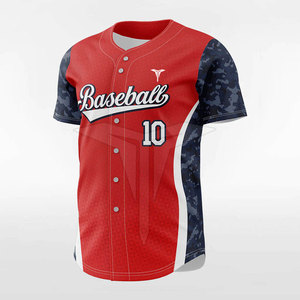 Maillot de baseball sur mesure de qualité supérieure, vêtements d'entraînement, prix bas, 100% polyester, vente en gros - Product Image 2