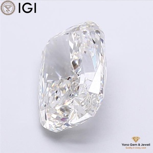 Diamant CVD cultivé en laboratoire, taille coussin, certifié IGI, couleur F, clarté VS2, 4,03 carats, pour le cadeau idéal - Product Image 6