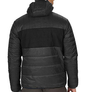 Chaqueta acolchada de invierno para hombre con forro polar grueso y capucha. - Product Image 2