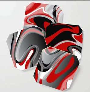 Sous-verres en résine époxy imperméables pour boissons chaudes - Haute qualité, durables, logo personnalisé, couleur/taille personnalisée, impression UV, cadeaux de mariage - Product Image 5