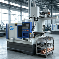 Micro SN40 Verticale Twee-spindel Zware CNC-draaibank met FANUC-besturing en noodstopfunctie voor hobbyveiligheid