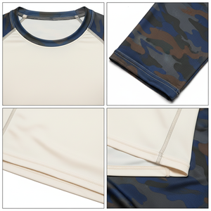 เสื้อรัดกล้ามเนื้อผู้ชายสำหรับบราซิลเลียนยิวยิตสู ขายส่ง รับผลิตตามแบบ OEM เสื้อรัดรูประบายอากาศ แขนยาว สำหรับ MMA ศิลปะการต่อสู้ เหมาะสำหรับการฝึกซ้อม - Product Image 6