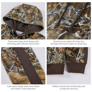 Sudaderas con Capucha para Caza, Material de Nailon Cálido, Estilo Casual, Moda de Invierno - Product Image 6