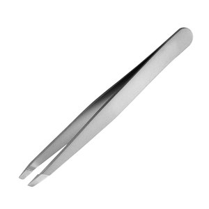 Professional Stainless Steel Eyebrow Tweezers Precision Slant Tip <b>Hair</b> <b>Removal</b> <b>Tool</b> Facial <b>Hair</b> Grooming Tweezer - Product Image 1