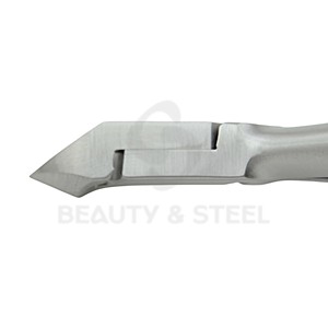 กรรไกรตัดหนังกำพร้าสแตนเลสแบบหนาพิเศษ พร้อมกลไกสปริงสองชั้น สำหรับตัดหนังกำพร้าที่ตายแล้ว เหมาะสำหรับการดูแลเล็บระดับมืออาชีพ - Product Image 5