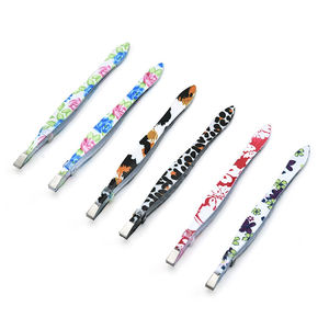 MAHFOOZ INSTRUMENTS Pince à épiler pour sourcils en acier inoxydable, outil de maquillage pour l'épilation et la mise en forme des sourcils, pince à cils - Product Image 1