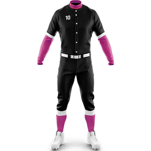Top Grade Baseball Uniform Breathable Lightweight Durable Fabric Comfortable Fit Training Sportswear Unisex Baseball Uniform - Product Image 5