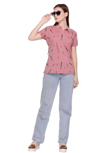 Camisetas Polo de Algodón Lisas para Mujer al Mejor Precio, Camisetas Lisas con Logotipo Personalizado, Camisetas Polo Deportivas y Ajustadas para Mujer - Product Image 5
