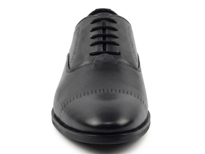 Mocasines Negros para Hombre con Parte Superior de Piel de Oveja, con Amortiguación de Aire, Punta Cerrada, Antideslizantes, para Oficina, Carrera Profesional, Vestir, para Todas las Temporadas - Product Image 4