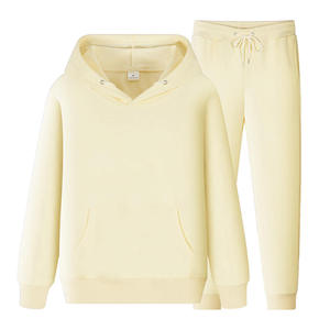 Ensemble de survêtement unisexe en coton léger, 2 pièces, en molleton bouclette délavé à l'acide, personnalisé pour la vente en gros (hoodie et pantalon de survêtement) - Product Image 6