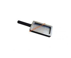 SUNTOOLS/STIPL Modèle 204H Moule à lingots en acier inoxydable de forme irrégulière 1 kg pour la fabrication de moules à bijoux et la production d'échantillons - Product Image 2