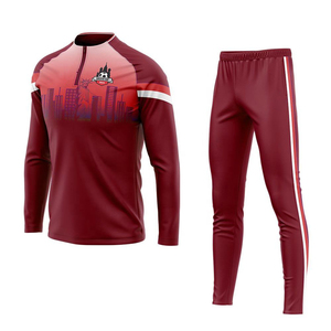 Conjunto Deportivo para Hombre, Casual, Invernal, Transpirable, Ecológico, de Poliéster/Algodón, Corte Regular, Color Sólido, Grueso, con Logotipo Personalizado - Product Image 1