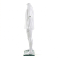 MEGAMAPLE IMA-STS-002 Kaos Pria Model Baru Laris Manis dengan Cetakan Huruf, Desain Personal, Lengan Pendek, Kerah O, Cepat Kering, Anti-Pilling