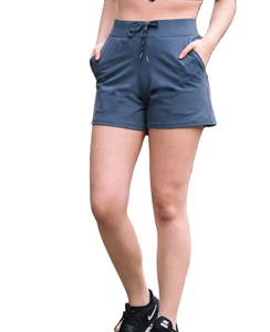 กางเกงกีฬาขาสั้นสำหรับผู้หญิงกางเกงขาสั้นสำหรับนักขี่จักรยานเล่นโยคะออกกำลังกายแบบกำหนดเอง - Product Image 4