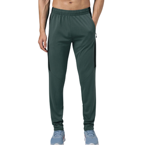 กางเกงวอร์มออกกำลังกายผู้ชายทรงสลิมฟิต ผ้าสเตรช ระบายอากาศ แห้งเร็ว ผลิตจากโพลีเอสเตอร์/เรยอน น้ำหนักเบา เหมาะสำหรับการฝึกซ้อมและเล่นกีฬา - Product Image 1