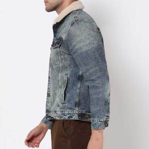 Veste en jean tendance pour homme, coupe slim, décontractée, pour adolescents et garçons, veste en jean de qualité supérieure à prix abordable pour homme - Product Image 4