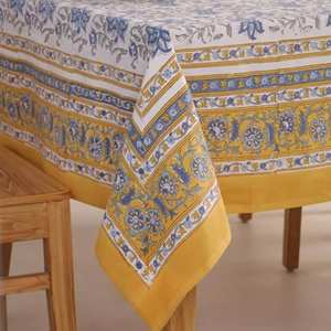 Manteles de Algodón Puro al por Mayor, Bordados e Impresos Personalizados para Decoraciones de Bodas - Product Image 1