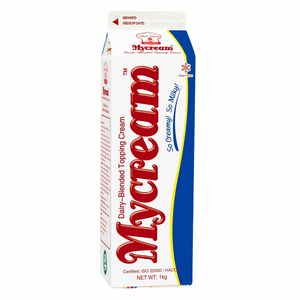 Precio Especial de Fábrica, Proveedor HALAL OEM/ODM, Crema No Láctea de Alta Calidad para Repostería, Crema Blanca Mezclada para Cubrir, 1KG - Product Image 1