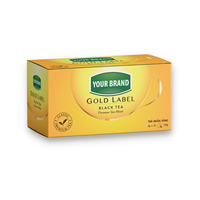 Thé biologique premium 100% en sachet, sachets de thé personnalisés aromatisés à la pomme, sachets de thé noir pour l'alimentation et les boissons, fournisseur de sachets de thé à la pomme
