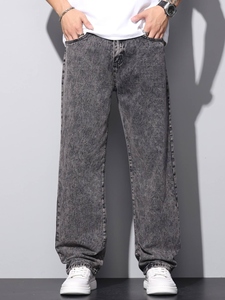 High Quality Men's Jeans Comfortable Breathable Stretch Y2K <b>Hip</b> Hop Business Fashion New Wholesale - Product Image 6