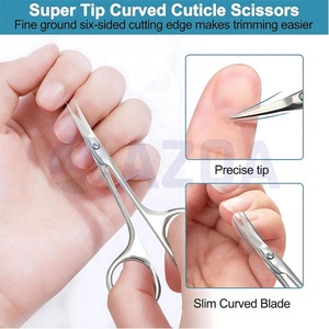Tijeras para Cutículas de Acero Inoxidable Premium de 4.09 Pulgadas, Herramienta Profesional de Precisión para Manicura y Cuidado de Uñas, Venta al Por Mayor - Product Image 5