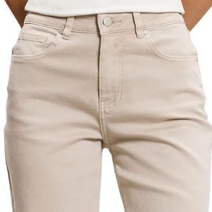 Womens Straight Leg Denim Jeans Casual Mid Rise Cotton Pants Comfortable Everyday Bottom Wear for Travel Outdoor Activities - Product Image 3
