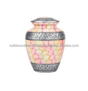 Urnes funéraires en laiton décoratives de haute qualité, faites à la main, pour hommes et femmes. - Product Image 1