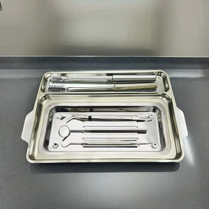 Ensemble d'instruments chirurgicaux dentaires de haute qualité en acier inoxydable, miroir, sonde, pinces, kit de classe I certifié CE, utilisation manuelle - Product Image 1