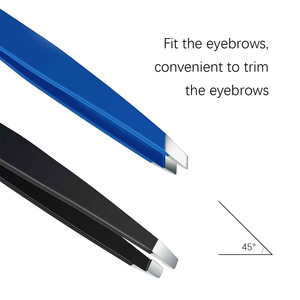 Pinzas de Precisión para Cejas de Acero Inoxidable, Aptas para Ojos Sensibles, Grado Médico, Herramienta Profesional para Cejas, Hechas en Pakistán - Product Image 3