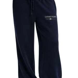 Women's Baggy Sweatpants Adjustable Hem Drawstring Elastic Waist Relaxed Fit Jogger <b>Trousers</b> <b>with</b> <b>Pockets</b> Custom OEM Streetwear - Product Image 3