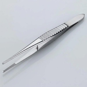 Pinzas de Disección Gillies 1x2 con Dientes, de Acero Inoxidable, Pinzas Quirúrgicas para Sujetar Tejidos Finos - Product Image 4