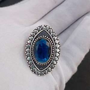 Beautiful Tanzanite <b>Ring</b> 925 Sterling Silver Handmade Jewelry Gift For Women Birthday Luxury Elegant Design - Product Image 5