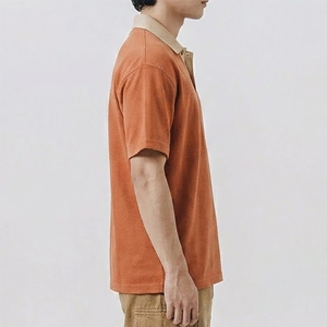 เสื้อเชิ้ตผู้ชายปักโลโก้ตามสั่ง ทรงหลวม แขนสั้น ผ้าบางเบา ระบายอากาศดี เหมาะสำหรับใส่ทำงานในออฟฟิศ ฤดูร้อน - Product Image 5