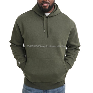 Sudadera con Capucha de Forro Polar Premium al por Mayor, Sudadera con Capucha Deportiva Holgada con Bolsillo para Hombre, Invierno 2026 - Product Image 1