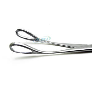 Pinzas para sujetar esponjas, instrumento quirúrgico de acero inoxidable, pinzas para sujetar esponjas de grado médico, acero inoxidable - Product Image 4