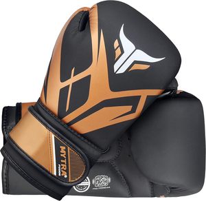 Mytra Fusion wholesale Kids Leather <b>Boxing</b> <b>Gloves</b> equipment MMA Muay Thai Training Breathable Hand Grips <b>martial</b> <b>arts</b> gym <b>gloves</b> - Product Image 4
