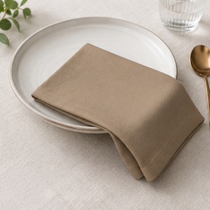 Serviettes en coton/polyester douces et absorbantes, réutilisables et écologiques, pour la maison, les mariages, les fêtes et les restaurants - Product Image 1