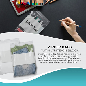 Freezer Food Grade <b>Packaging</b> <b>Plastic</b> Zipper Waterproof Mylar Ziplock <b>Bags</b> <b>Plastic</b> Zipper <b>Bags</b> - Product Image 6