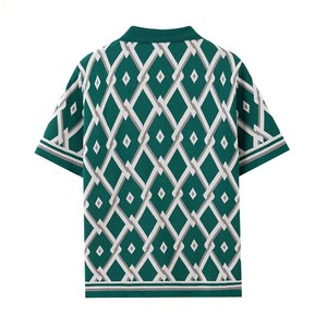 เสื้อเชิ้ตผู้ชายไซส์ใหญ่ ดีไซน์เนอร์ แบรนด์ดัง ผ้าถัก ระบายอากาศ แห้งเร็ว สไตล์ญี่ปุ่น น้ำหนัก 220 กรัม ติดกระดุมเต็มตัว ดีไซน์ใหม่ - Product Image 2