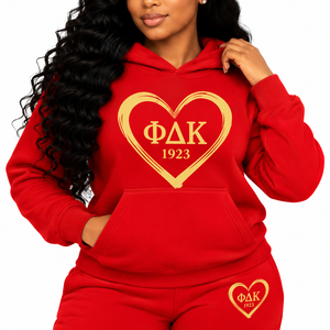 Conjunto Deportivo PDK para Mujer, Dos Piezas, Sudadera y Pantalones Deportivos con Cintura Elástica, Corte Holgado, para Uso Diario - Product Image 5