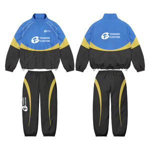 Ensembles de shorts en nylon pour hommes, survêtements streetwear d'été, ensemble en nylon coupe-vent, ensemble 2 pièces, tenue streetwear en nylon - Product Image 6