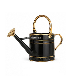 Arrosoir artisanal en métal galvanisé, outil de jardinage durable - Product Image 2