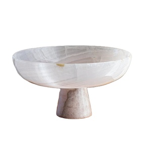 Juego de cuencos para servir con arte de resina Aurora de lujo con brillo brillante para una decoración elegante para el hogar y el comedor - Product Image 1