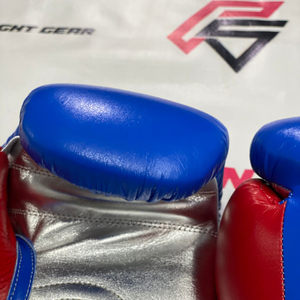 Guantes de Boxeo Personalizados No Boxing No Life, de Cuero Vacuno, con Cordones, para Entrenamiento y Sparring, que Absorben la Humedad y se Secan Rápidamente, OEM al por Mayor - Product Image 2