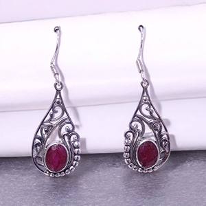 925 Sterling Silver Elegant Hollow Designer Handmade Dangle Drop <b>Hook</b> <b>Earrings</b> Natural Amethyst Gemstone Jewelry Women's <b>Earring</b> - Product Image 4