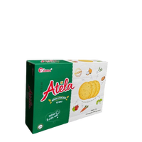 OEM ATELA Veggie Crackers Biscuit 342g Snack végétal croustillant et savoureux