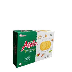 Galletas de Vegetales ATELA OEM, 342g, Bocadillo Vegetal Crujiente y Sabroso - Product Image 3