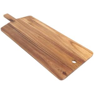 Natural Finish Wooden Cheese Board Pizza Cheese Tray Multifunctional Design Real Acacia Wooden Chopping Board Wall <b>Mount</b> Design - Product Image 5