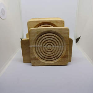 Posavasos de madera con diseño tallado tradicional perfecto para la decoración del hogar, accesorio de mesa de comedor, producto de madera Premium hecho a mano - Product Image 2