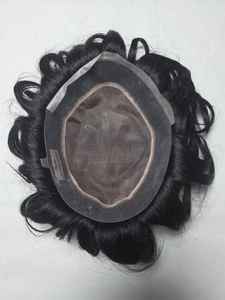 Perruque Toupet en Cheveux Humains Mono de Qualité Supérieure du Bangladesh, Style Ondulations Souples, Cheveux Naturels Ondulés Profonds, Origine Autrichienne - Product Image 5